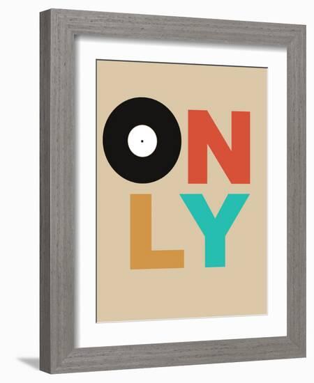 Only Vinyl 1-NaxArt-Framed Art Print