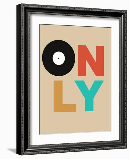 Only Vinyl 1-NaxArt-Framed Art Print