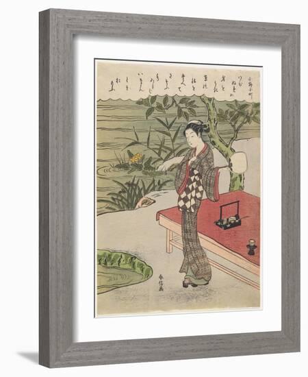 Ono No Komachi, C. 1767-Suzuki Harunobu-Framed Giclee Print