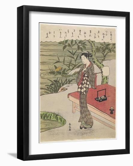 Ono No Komachi, C. 1767-Suzuki Harunobu-Framed Giclee Print