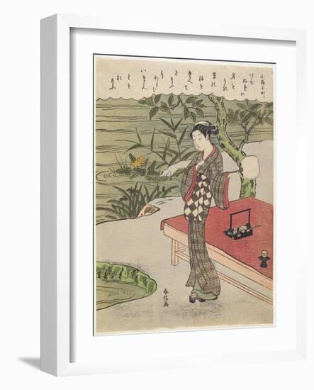 Ono No Komachi, C. 1767-Suzuki Harunobu-Framed Giclee Print