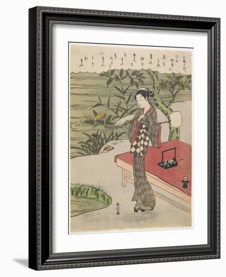 Ono No Komachi, C. 1767-Suzuki Harunobu-Framed Giclee Print