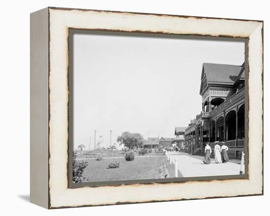 Ontario Beach Park, Rochester, N.Y.-null-Framed Stretched Canvas