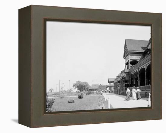 Ontario Beach Park, Rochester, N.Y.-null-Framed Stretched Canvas