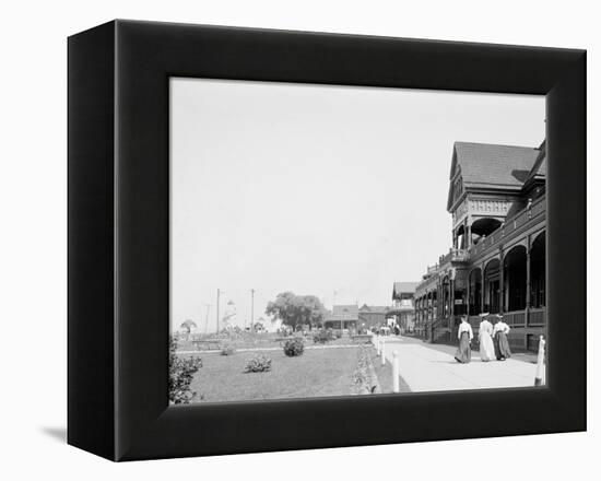 Ontario Beach Park, Rochester, N.Y.-null-Framed Stretched Canvas