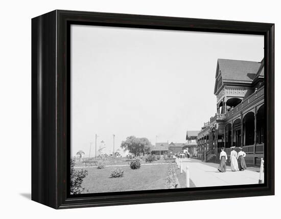 Ontario Beach Park, Rochester, N.Y.-null-Framed Stretched Canvas