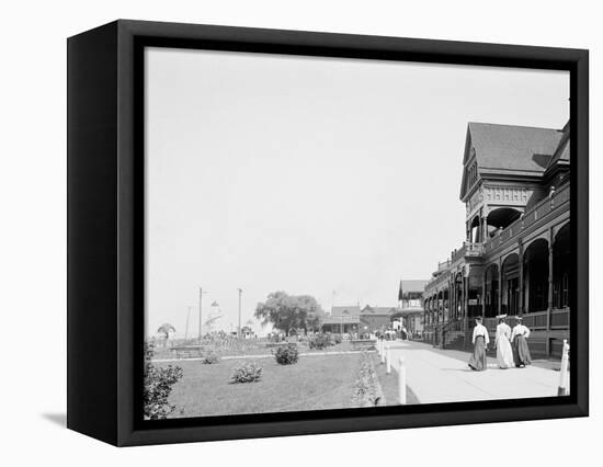 Ontario Beach Park, Rochester, N.Y.-null-Framed Stretched Canvas