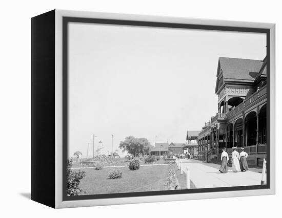 Ontario Beach Park, Rochester, N.Y.-null-Framed Stretched Canvas