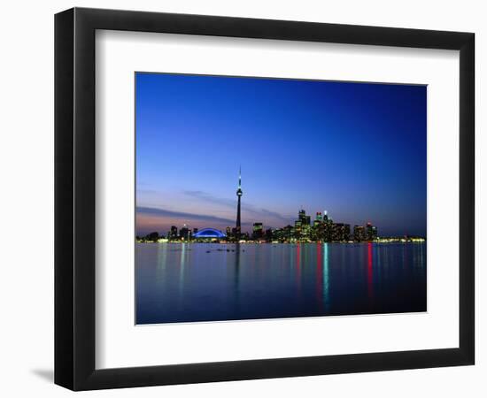 Ontario Skyline, Toronto, Canada-Angelo Cavalli-Framed Photographic Print