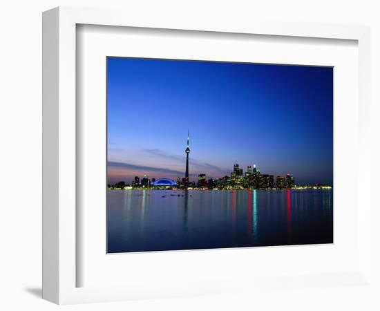 Ontario Skyline, Toronto, Canada-Angelo Cavalli-Framed Photographic Print