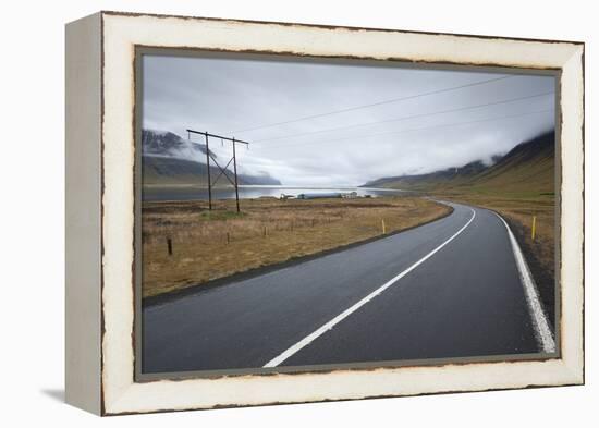 Onundarfjordur, West Fjords, Iceland, Polar Regions-Michael-Framed Premier Image Canvas