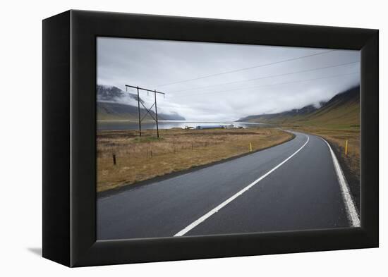 Onundarfjordur, West Fjords, Iceland, Polar Regions-Michael-Framed Premier Image Canvas