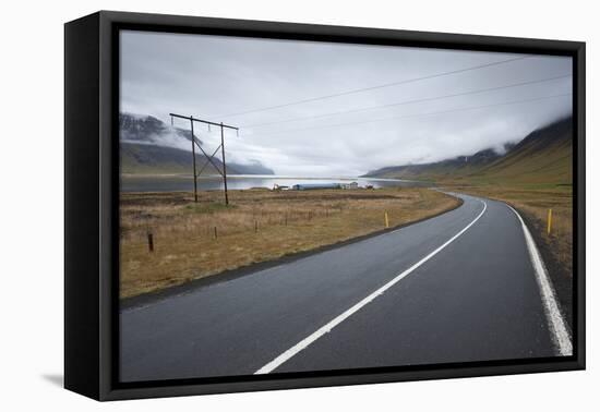 Onundarfjordur, West Fjords, Iceland, Polar Regions-Michael-Framed Premier Image Canvas