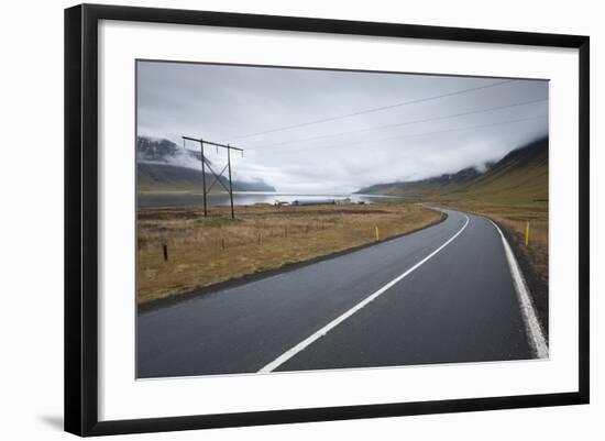 Onundarfjordur, West Fjords, Iceland, Polar Regions-Michael-Framed Photographic Print