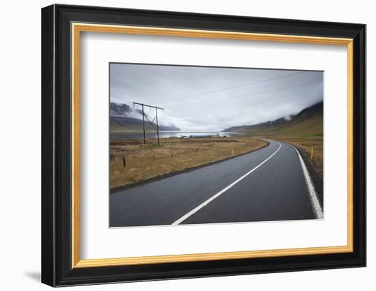 Onundarfjordur, West Fjords, Iceland, Polar Regions-Michael-Framed Photographic Print