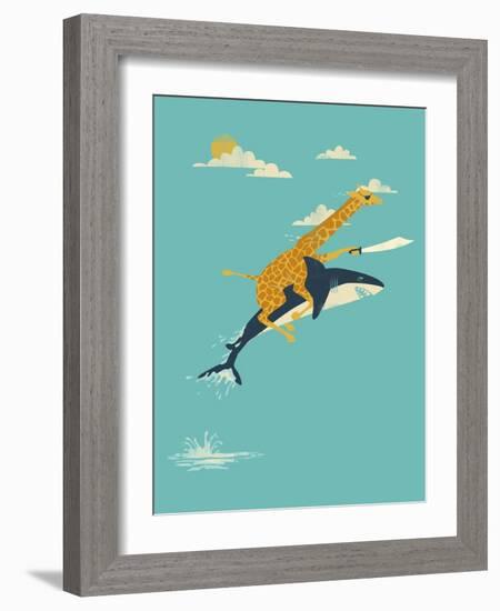 Onward!-Jay Fleck-Framed Art Print