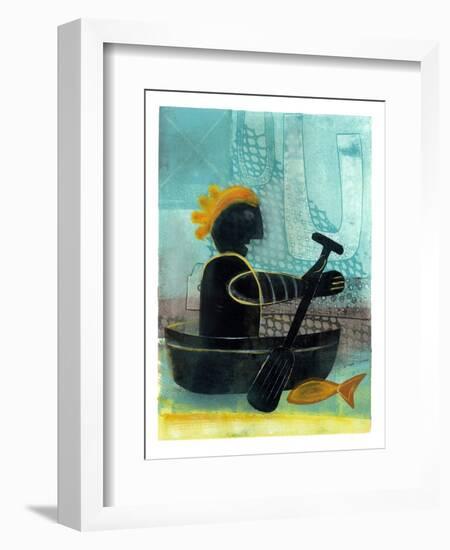 Onward-Stacy Milrany-Framed Art Print