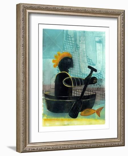 Onward-Stacy Milrany-Framed Art Print