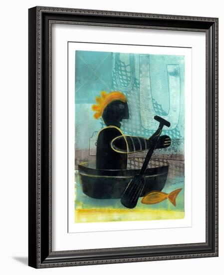 Onward-Stacy Milrany-Framed Art Print