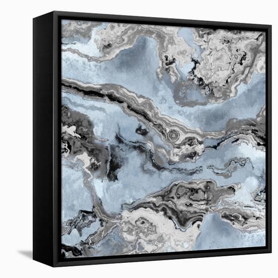 Onyx Blue-Danielle Carson-Framed Stretched Canvas