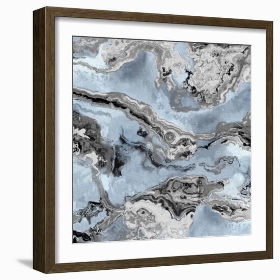 Onyx Blue-Danielle Carson-Framed Art Print