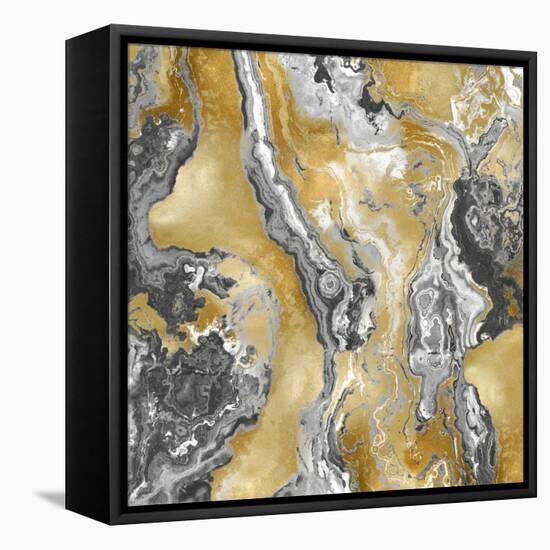 Onyx Grey-Danielle Carson-Framed Stretched Canvas