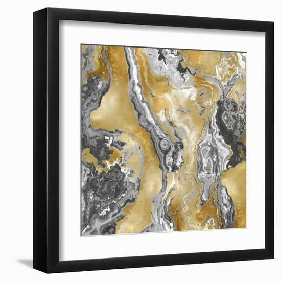 Onyx Grey-Danielle Carson-Framed Art Print