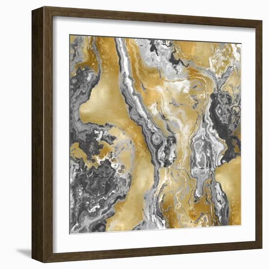 Onyx Grey-Danielle Carson-Framed Art Print