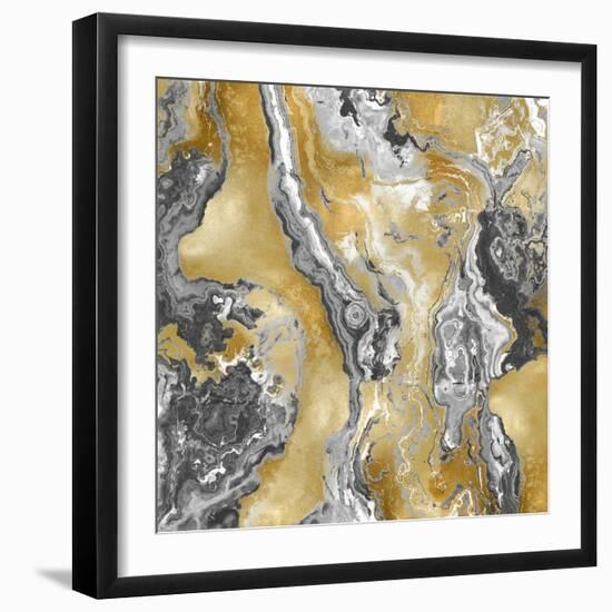 Onyx Grey-Danielle Carson-Framed Art Print