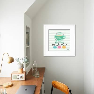 Dnven 20 Inches X 14 Inches Diy Ooh La La Pvc Wall Stickers Ooh La La Paris France Hearts Love Quotes Vinyl Wall Decals Decor Art For Kids Rooms Nursery Amazon Com