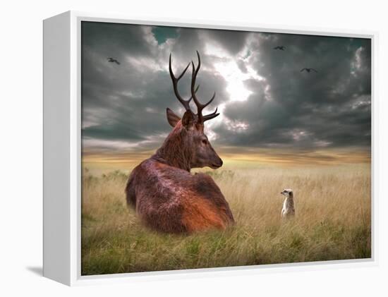 Oonder-Lynne Davies-Framed Premier Image Canvas