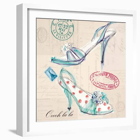 Ooooh La La Shoe-Barbara Lindner-Framed Art Print