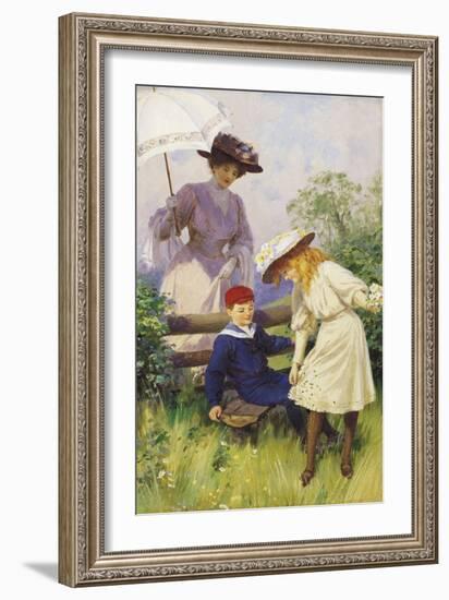 Oops-A-Daisy-Percy Tarrant-Framed Giclee Print