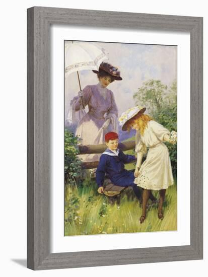 Oops-A-Daisy-Percy Tarrant-Framed Giclee Print