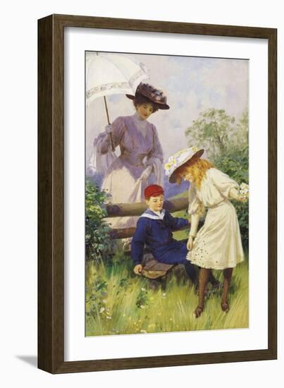 Oops-A-Daisy-Percy Tarrant-Framed Giclee Print