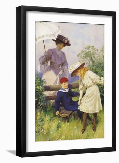 Oops-A-Daisy-Percy Tarrant-Framed Giclee Print