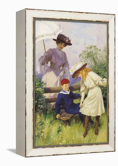 Oops-A-Daisy-Percy Tarrant-Framed Premier Image Canvas