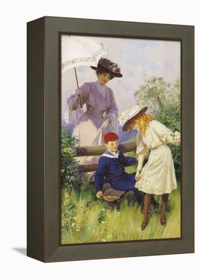 Oops-A-Daisy-Percy Tarrant-Framed Premier Image Canvas