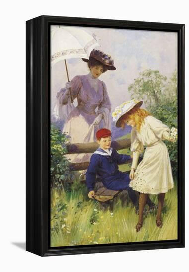 Oops-A-Daisy-Percy Tarrant-Framed Premier Image Canvas