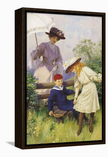 Oops-A-Daisy-Percy Tarrant-Framed Premier Image Canvas