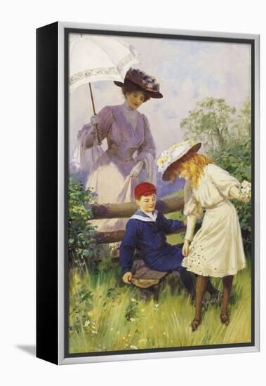 Oops-A-Daisy-Percy Tarrant-Framed Premier Image Canvas