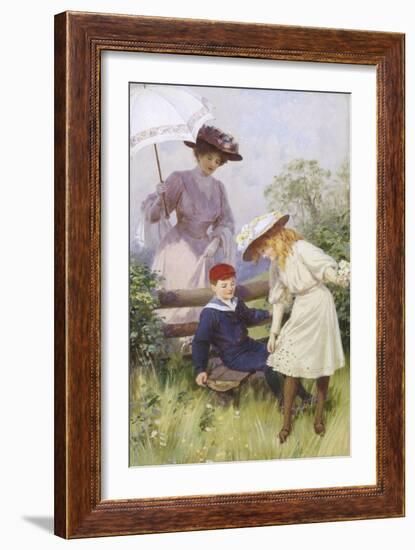 Oops-a-Daisy-Percy Tarrant-Framed Giclee Print