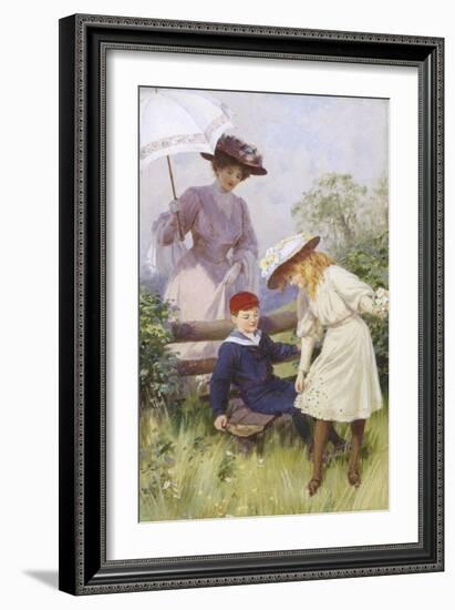 Oops-a-Daisy-Percy Tarrant-Framed Giclee Print