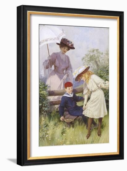 Oops-a-Daisy-Percy Tarrant-Framed Giclee Print