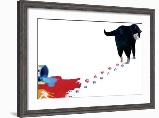 Oops-Nancy Tillman-Framed Art Print