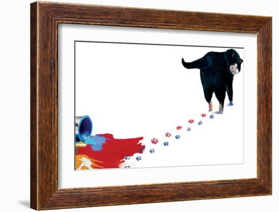 Oops-Nancy Tillman-Framed Art Print