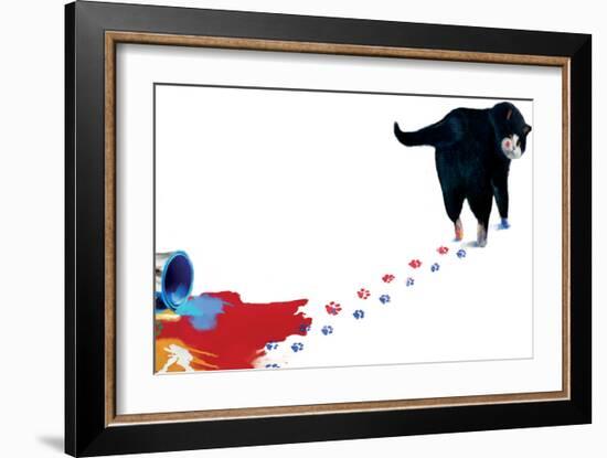 Oops-Nancy Tillman-Framed Art Print