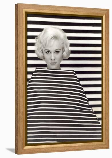 Op Art Fashion Model-null-Framed Stretched Canvas