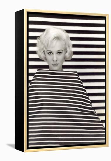 Op Art Fashion Model-null-Framed Stretched Canvas