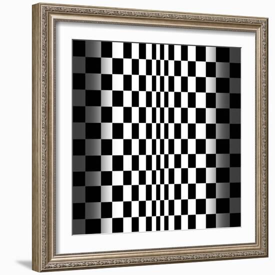 Op Art I-Tom Frazier-Framed Giclee Print